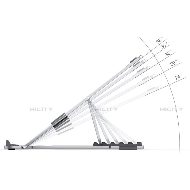 Supporto Computer Sostegnotile Notebook Universale T08 per Apple MacBook Air 11 pollici