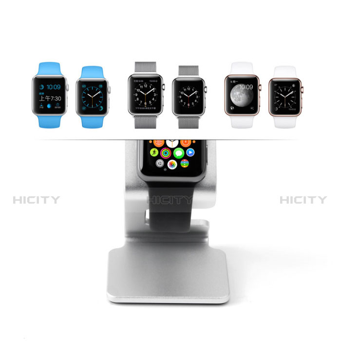 Supporto Di Ricarica Stand Docking Station C01 per Apple iWatch 3 38mm Argento