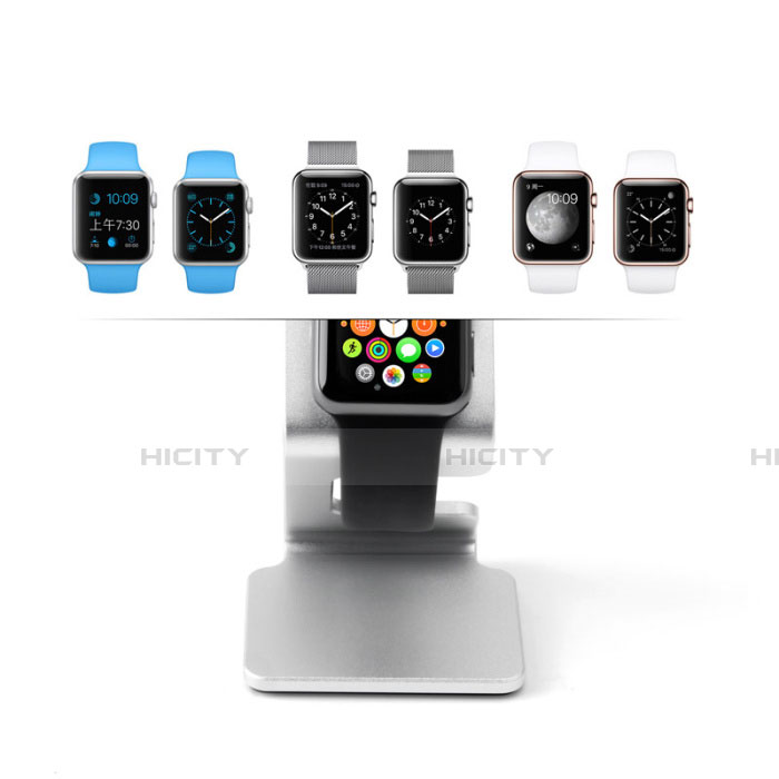 Supporto Di Ricarica Stand Docking Station C01 per Apple iWatch 5 40mm Argento