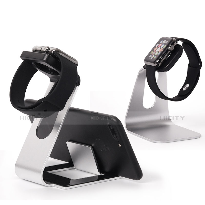 Supporto Di Ricarica Stand Docking Station C02 per Apple iWatch 2 42mm Argento