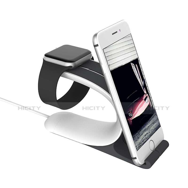 Supporto Di Ricarica Stand Docking Station C05 per Apple iWatch 3 42mm Argento