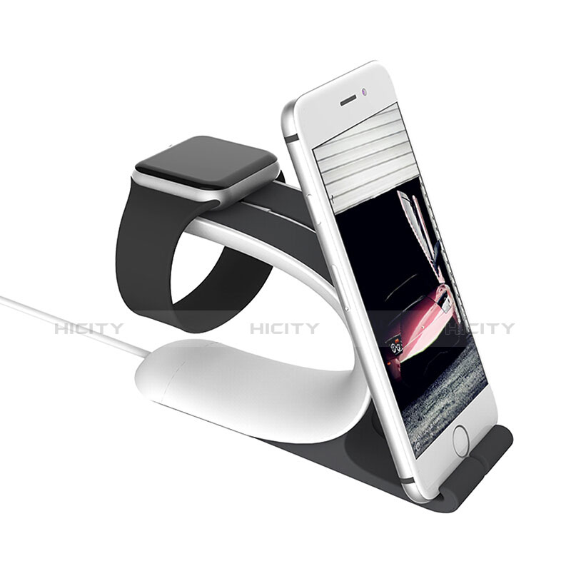 Supporto Di Ricarica Stand Docking Station C05 per Apple iWatch 4 44mm Argento