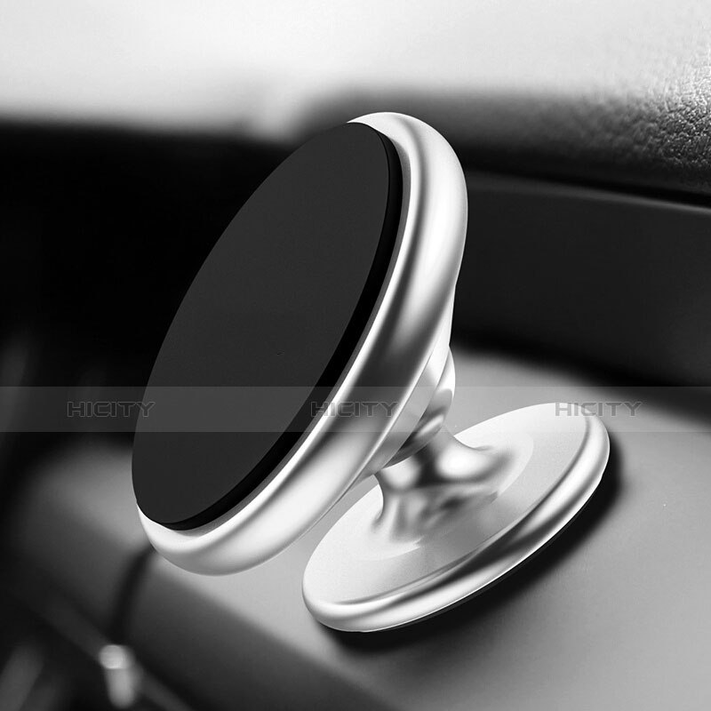 Supporto Magnetico Smartphone Da Auto Universale Argento