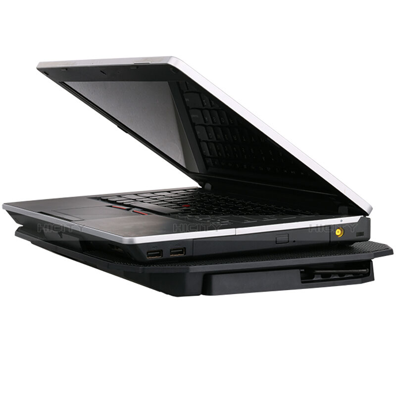 Supporto per Latpop Sostegnotile Notebook Ventola Raffreddamiento Stand USB Dissipatore Da 9 a 16 Pollici Universale M17 per Huawei MateBook 13 (2020) Nero