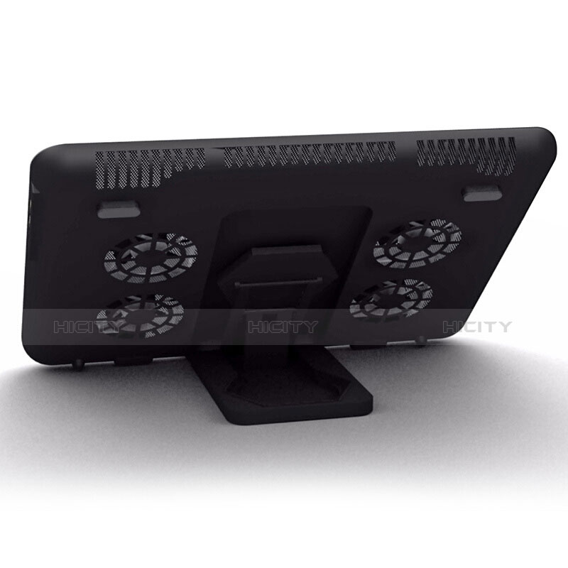 Supporto per Latpop Sostegnotile Notebook Ventola Raffreddamiento Stand USB Dissipatore Da 9 a 16 Pollici Universale M21 per Huawei MateBook D15 (2020) 15.6 Nero