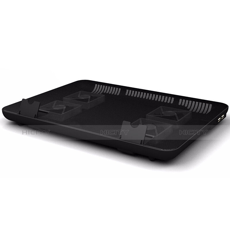 Supporto per Latpop Sostegnotile Notebook Ventola Raffreddamiento Stand USB Dissipatore Da 9 a 16 Pollici Universale M21 per Huawei MateBook X Pro (2020) 13.9 Nero