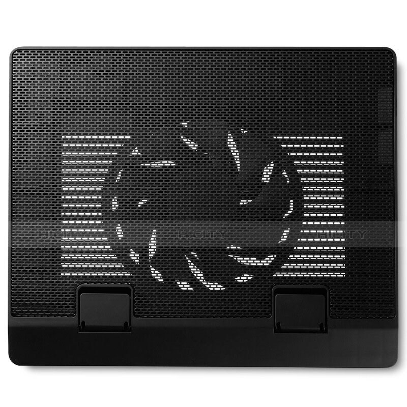 Supporto per Latpop Sostegnotile Notebook Ventola Raffreddamiento Stand USB Dissipatore Da 9 a 16 Pollici Universale M23 per Apple MacBook Pro 15 pollici Retina Nero