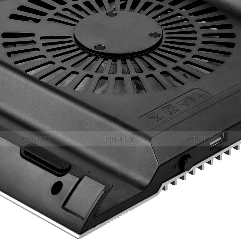 Supporto per Latpop Sostegnotile Notebook Ventola Raffreddamiento Stand USB Dissipatore Da 9 a 16 Pollici Universale M26 per Huawei Honor MagicBook Pro (2020) 16.1 Argento