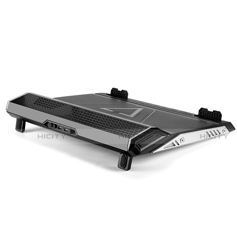 Supporto per Latpop Sostegnotile Notebook Ventola Raffreddamiento Stand USB Dissipatore Da 9 a 17 Pollici Universale L01 per Apple MacBook Pro 13 pollici (2020) Nero