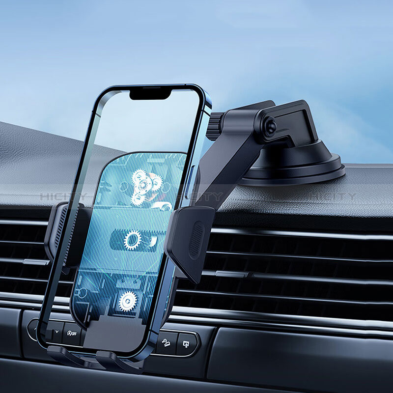 Supporto Sostegno Cellulari Con Ventosa Da Auto Universale BS4 Nero