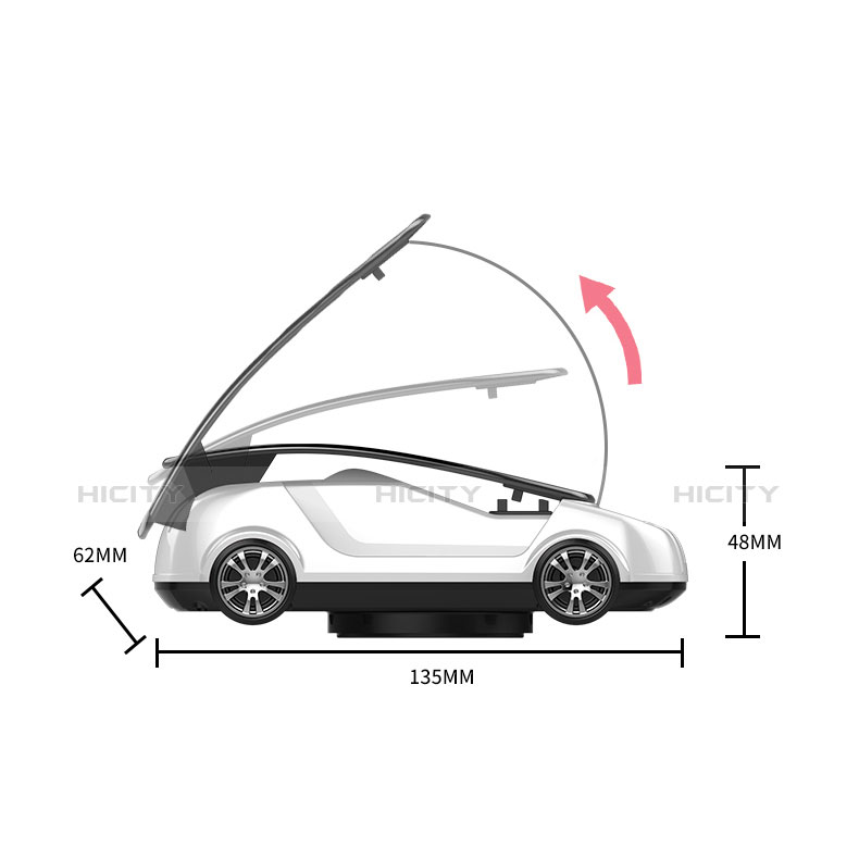 Supporto Sostegno Cellulari Con Ventosa Da Auto Universale H03