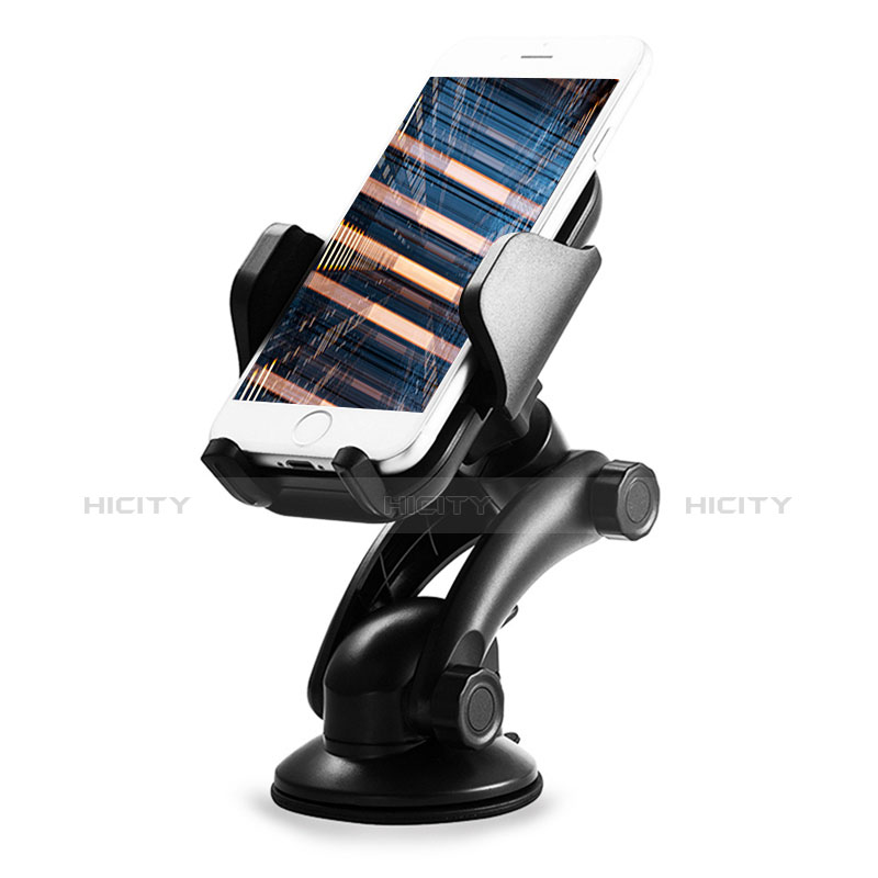 Supporto Sostegno Cellulari Con Ventosa Da Auto Universale H23 Nero
