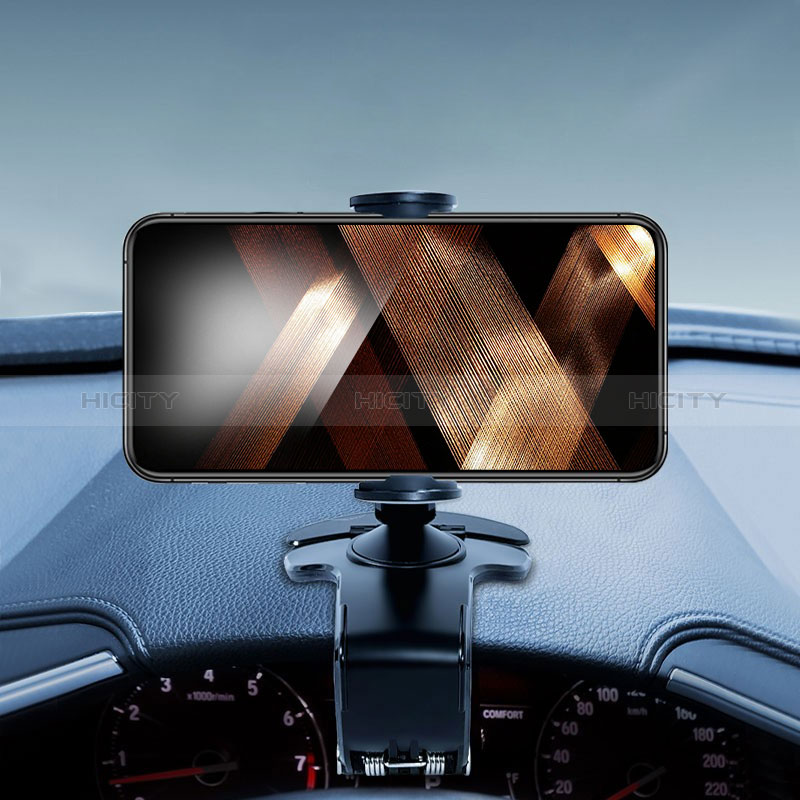 Supporto Sostegno Cellulari Con Ventosa Da Auto Universale N03 Nero