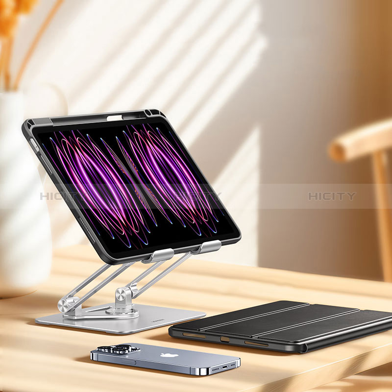 Supporto Tablet PC Flessibile Sostegno Tablet Universale D06 per Apple iPad 10.2 (2020) Nero