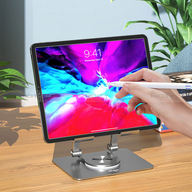 Supporto Tablet PC Flessibile Sostegno Tablet Universale D11 per Apple iPad 10.2 (2019) Nero