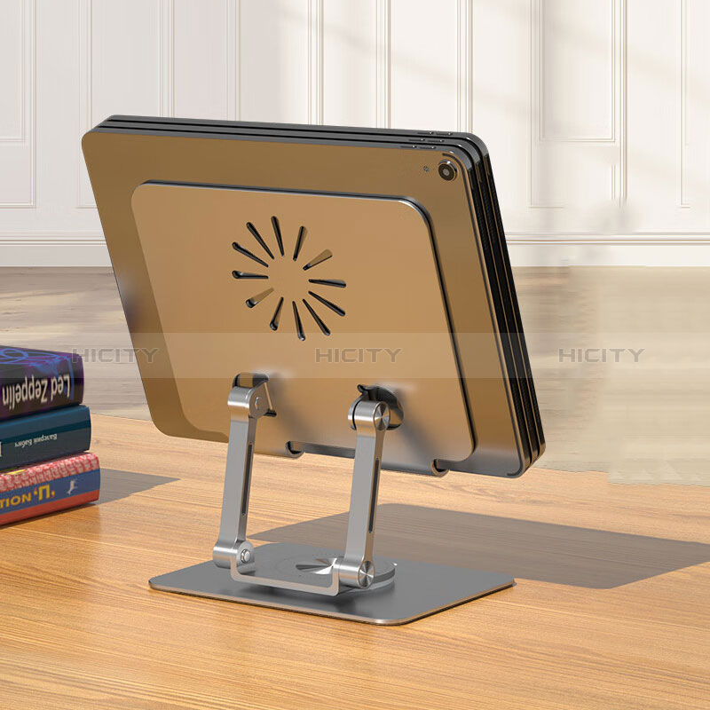 Supporto Tablet PC Flessibile Sostegno Tablet Universale D11 per Apple iPad Pro 12.9 (2022) Nero