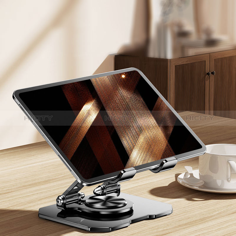 Supporto Tablet PC Flessibile Sostegno Tablet Universale D12 per Apple iPad Pro 12.9 (2022) Nero