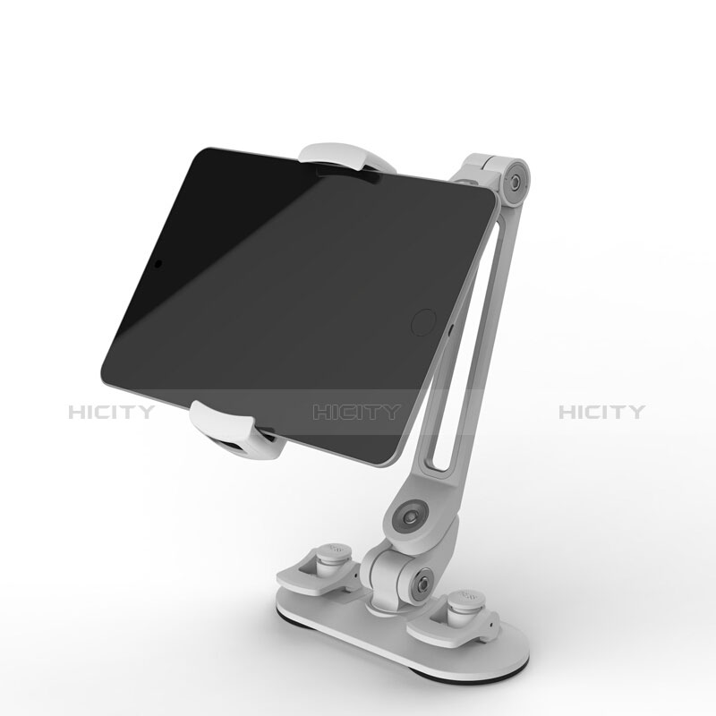 Supporto Tablet PC Flessibile Sostegno Tablet Universale H02 per Apple iPad 2 Bianco