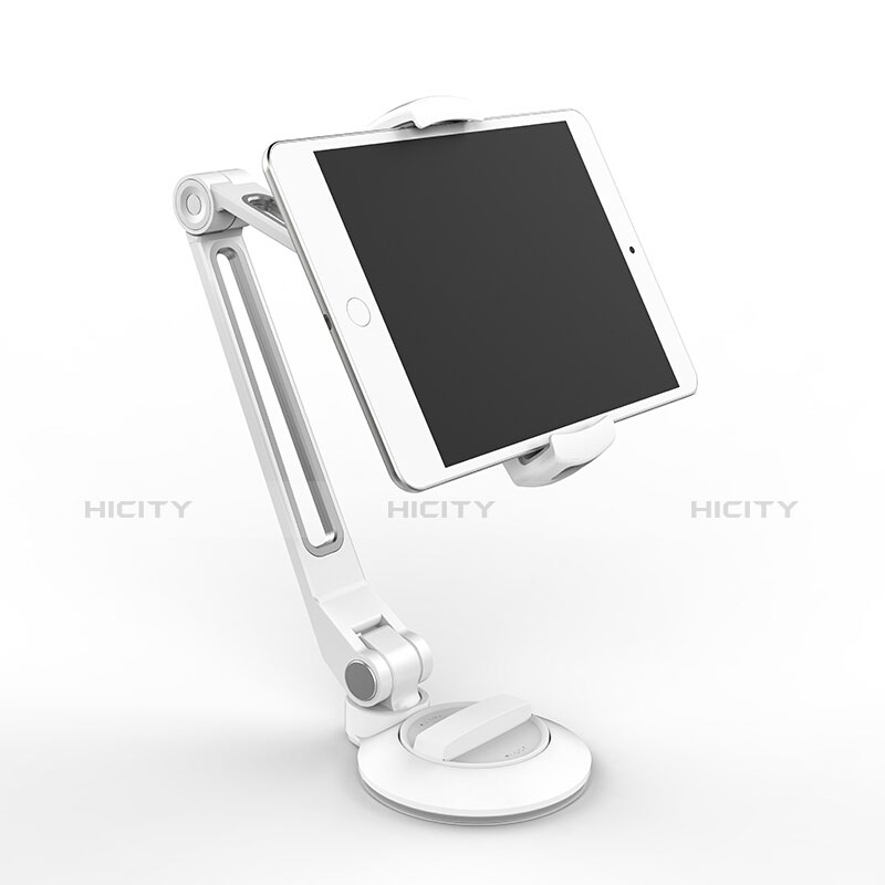 Supporto Tablet PC Flessibile Sostegno Tablet Universale H04 per Apple iPad Mini 3 Bianco