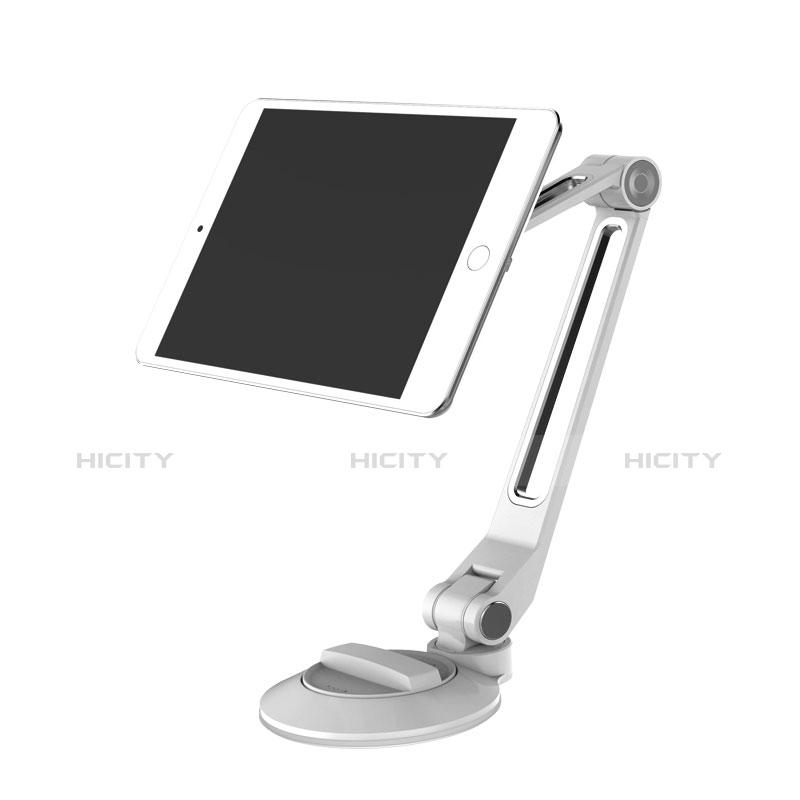 Supporto Tablet PC Flessibile Sostegno Tablet Universale H14 per Apple iPad 4 Bianco