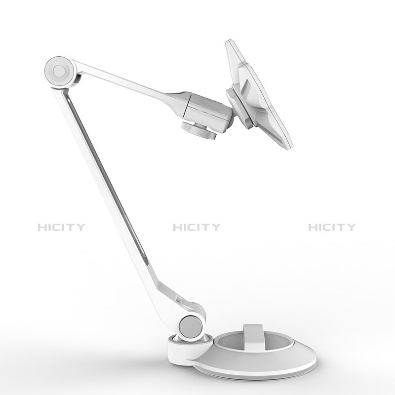 Supporto Tablet PC Flessibile Sostegno Tablet Universale H14 per Samsung Galaxy Tab S7 Plus 12.4 Wi-Fi SM-T970 Bianco