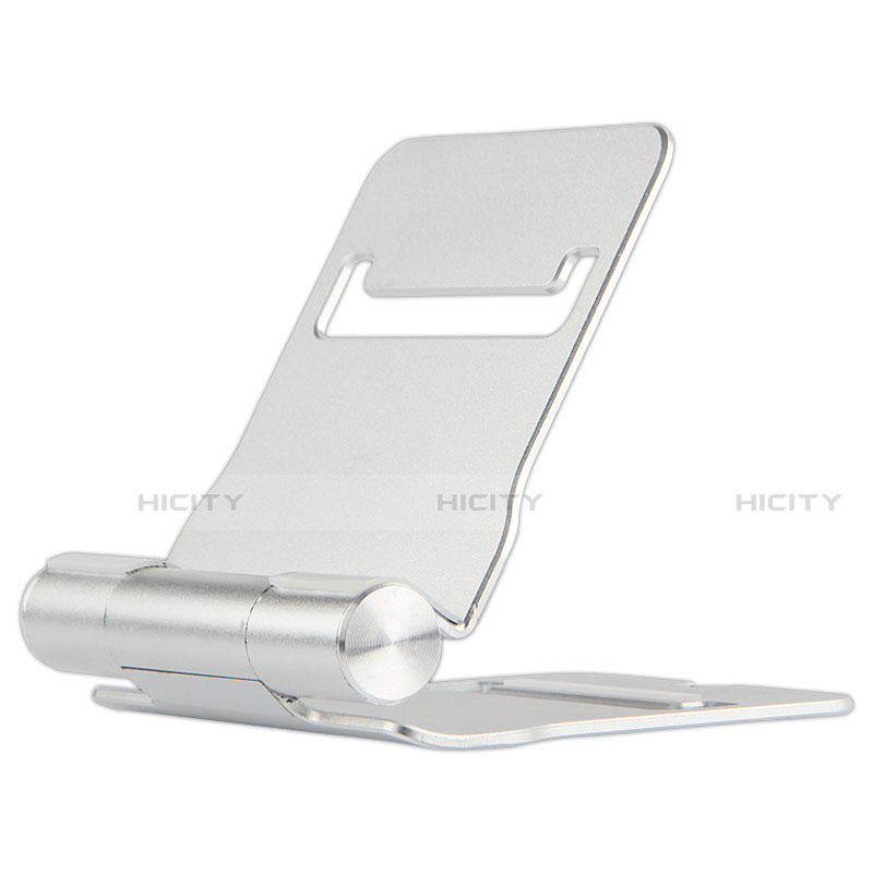 Supporto Tablet PC Flessibile Sostegno Tablet Universale K14 per Apple iPad 4 Argento