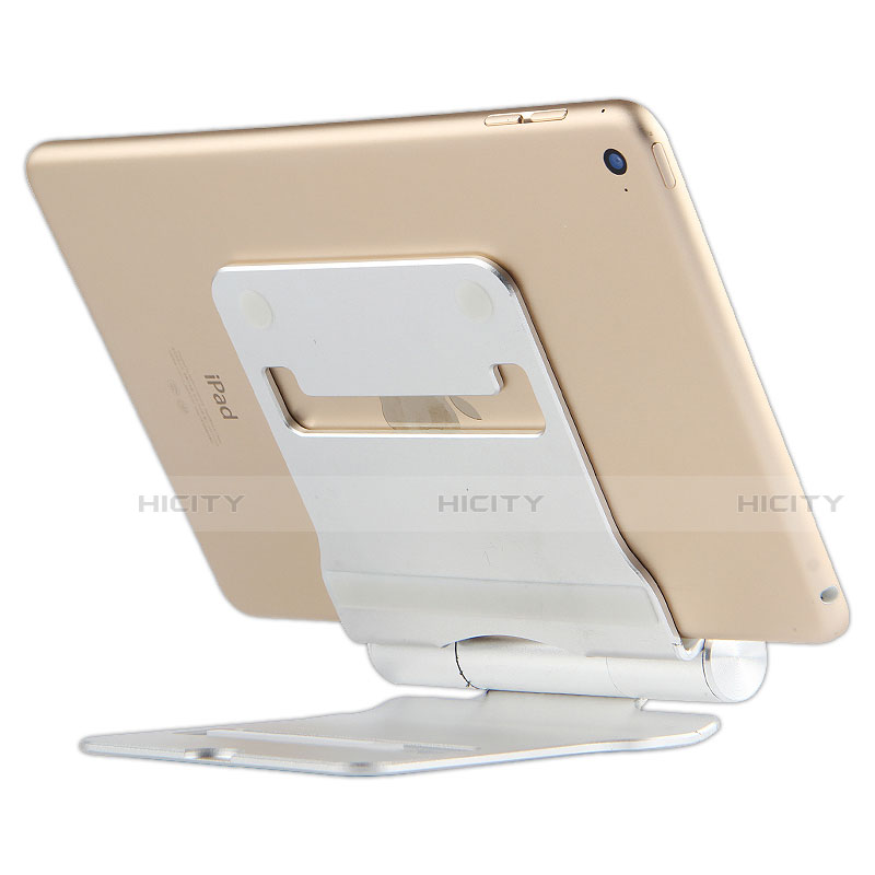 Supporto Tablet PC Flessibile Sostegno Tablet Universale K14 per Apple iPad Air 2 Argento