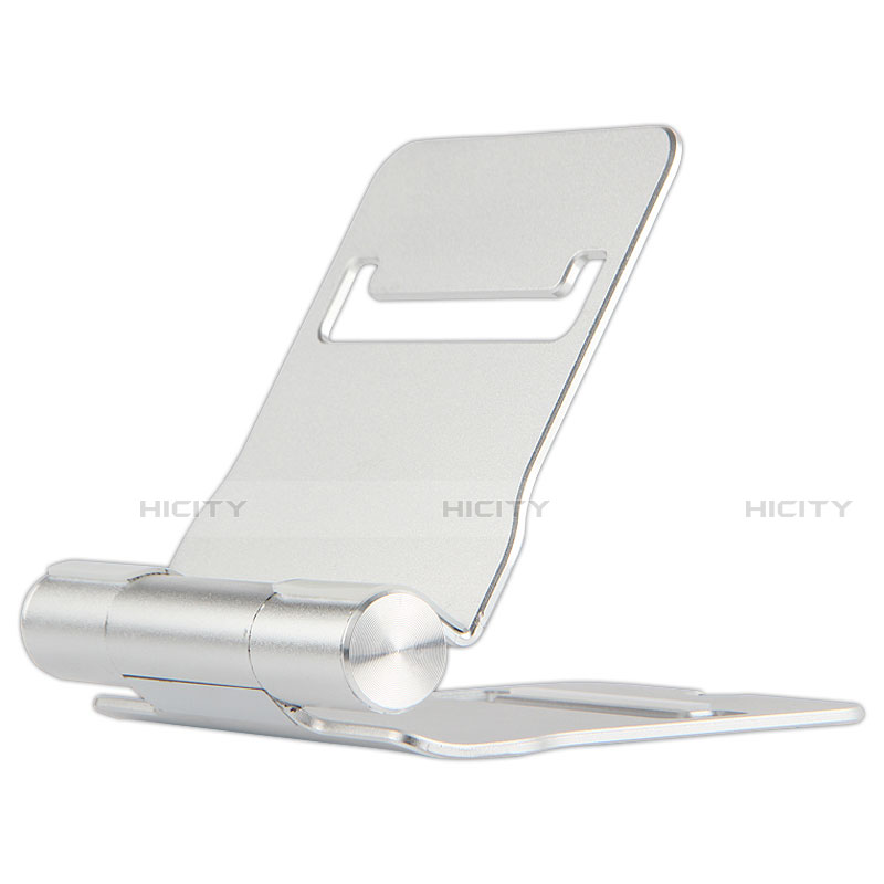 Supporto Tablet PC Flessibile Sostegno Tablet Universale K14 per Samsung Galaxy Tab A7 4G 10.4 SM-T505 Argento