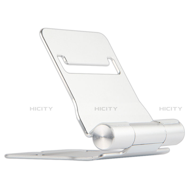 Supporto Tablet PC Flessibile Sostegno Tablet Universale K14 per Samsung Galaxy Tab E 9.6 T560 T561 Argento