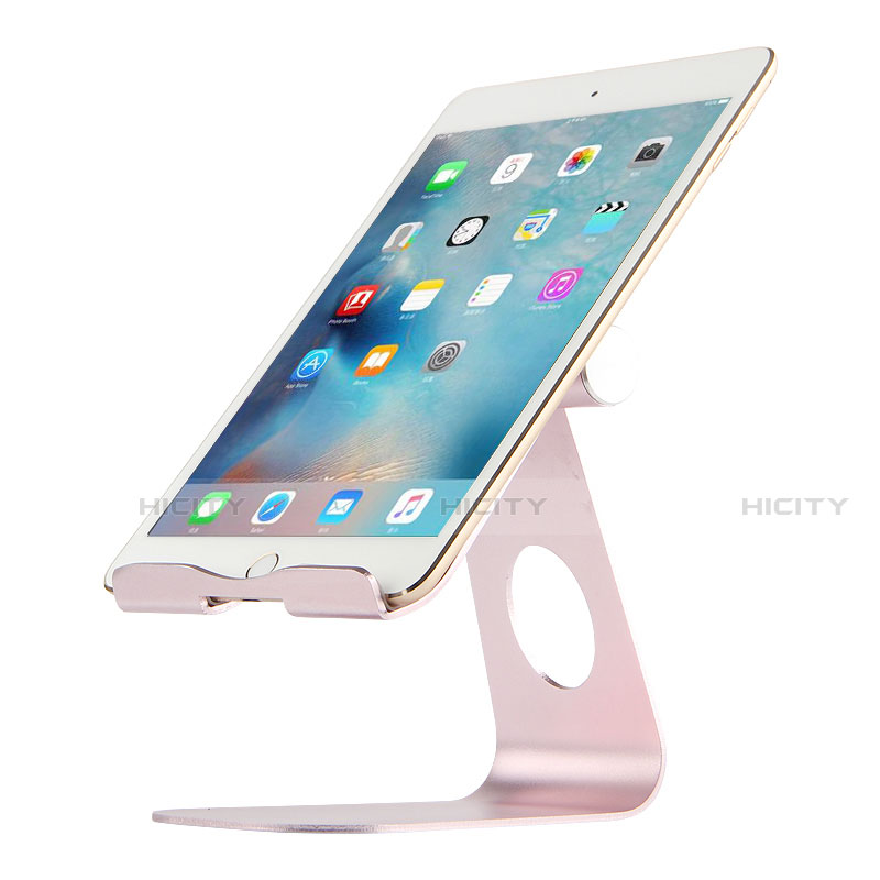 Supporto Tablet PC Flessibile Sostegno Tablet Universale K15 per Apple iPad 2 Oro Rosa