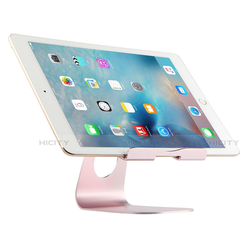Supporto Tablet PC Flessibile Sostegno Tablet Universale K15 per Apple iPad Air Oro Rosa