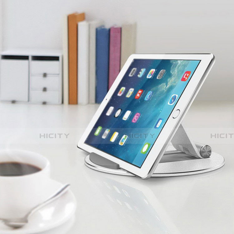 Supporto Tablet PC Flessibile Sostegno Tablet Universale K16 per Apple iPad Mini 3 Argento