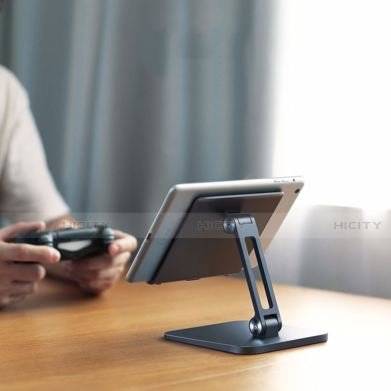 Supporto Tablet PC Flessibile Sostegno Tablet Universale K17 per Apple iPad 3 Grigio Scuro