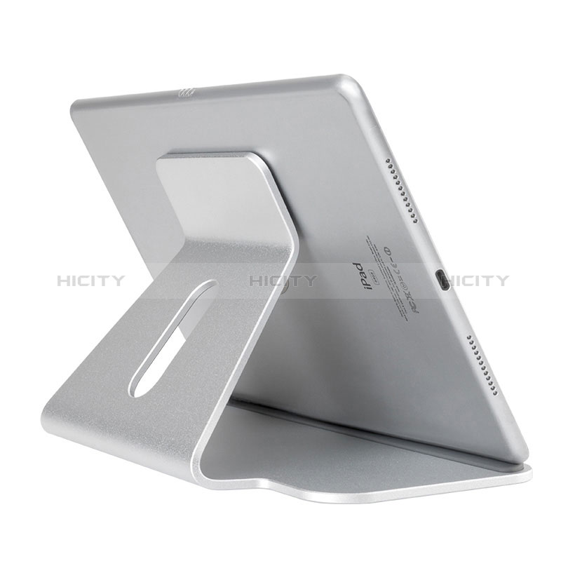 Supporto Tablet PC Flessibile Sostegno Tablet Universale K21 per Apple iPad Mini 6 Argento
