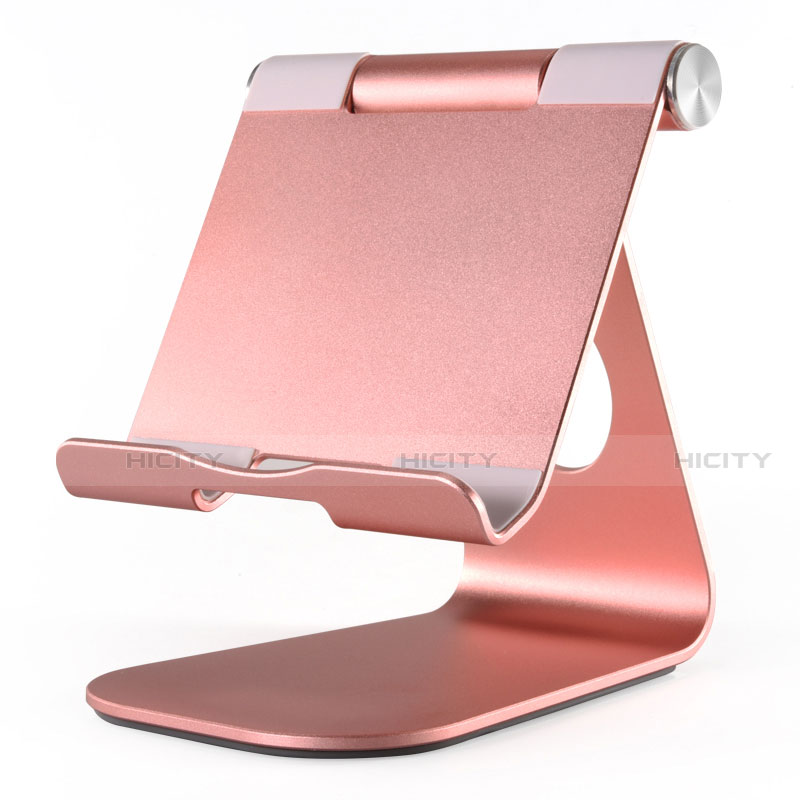 Supporto Tablet PC Flessibile Sostegno Tablet Universale K23 per Apple iPad 2 Oro Rosa