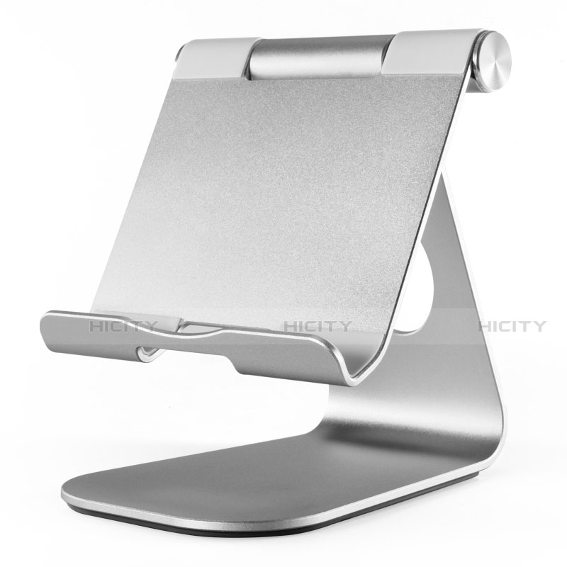 Supporto Tablet PC Flessibile Sostegno Tablet Universale K23 per Apple iPad Air 2 Argento