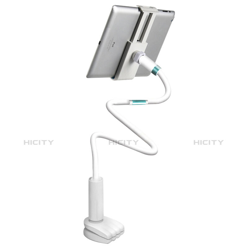 Supporto Tablet PC Flessibile Sostegno Tablet Universale per Samsung Galaxy Note 10.1 2014 SM-P600 Bianco