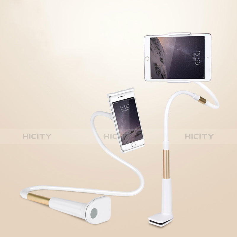 Supporto Tablet PC Flessibile Sostegno Tablet Universale T30 per Apple iPad 2 Bianco