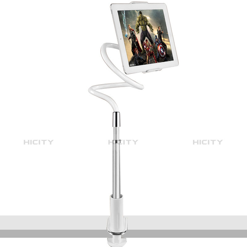 Supporto Tablet PC Flessibile Sostegno Tablet Universale T36 per Apple iPad Mini 5 (2019) Argento