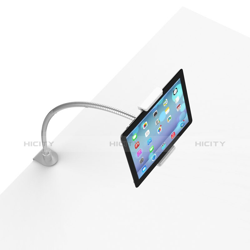 Supporto Tablet PC Flessibile Sostegno Tablet Universale T37 per Apple iPad Mini 5 (2019) Bianco