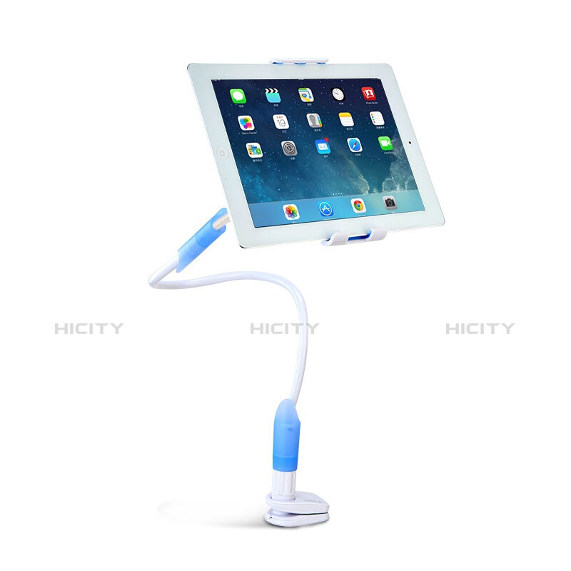 Supporto Tablet PC Flessibile Sostegno Tablet Universale T41 per Apple iPad 2 Cielo Blu