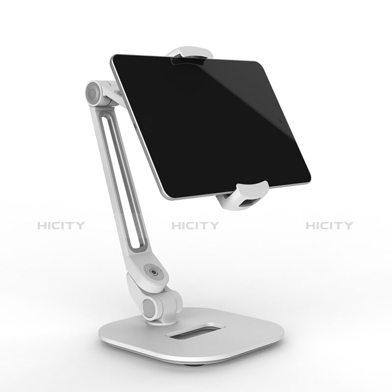 Supporto Tablet PC Flessibile Sostegno Tablet Universale T44 per Apple iPad 4 Argento