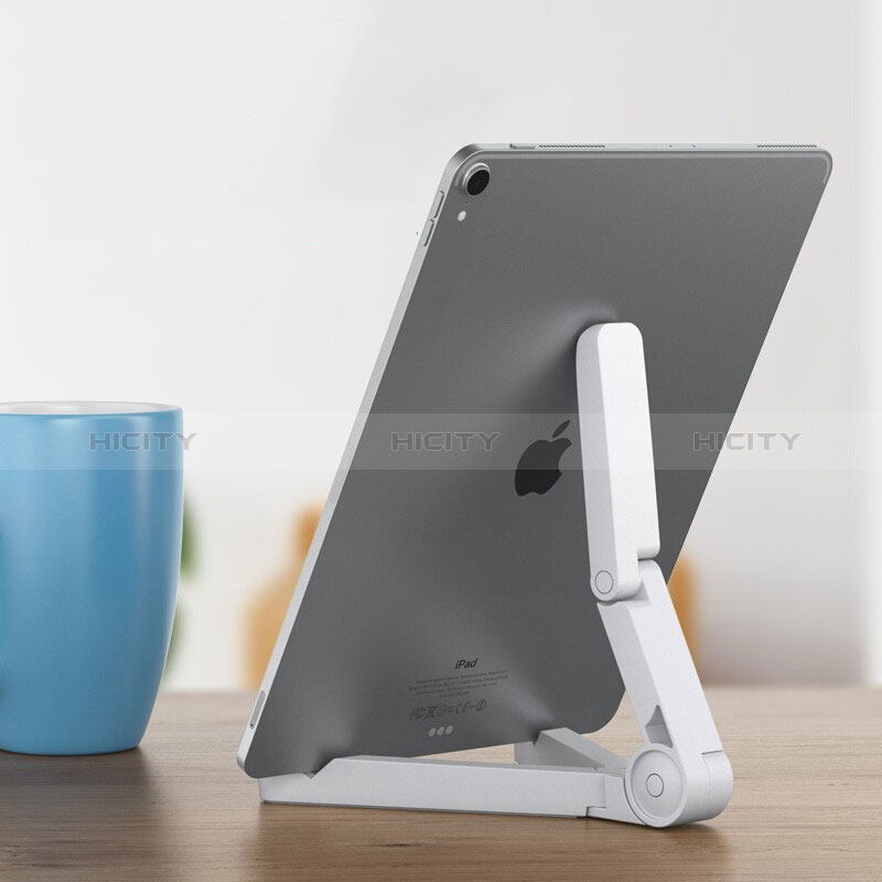 Supporto Tablet PC Sostegno Tablet Universale N08 per Apple iPad 10.2 (2020) Bianco