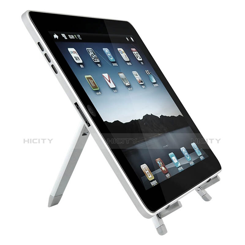 Supporto Tablet PC Sostegno Tablet Universale per Apple iPad 2 Argento