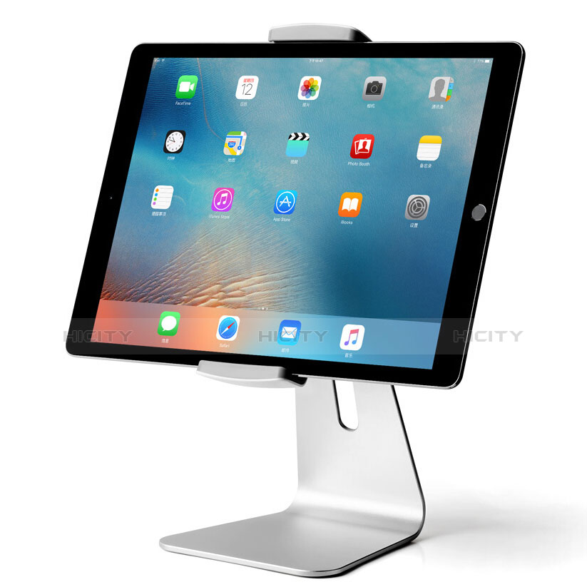 Supporto Tablet PC Sostegno Tablet Universale T24 per Apple iPad Mini 3 Argento