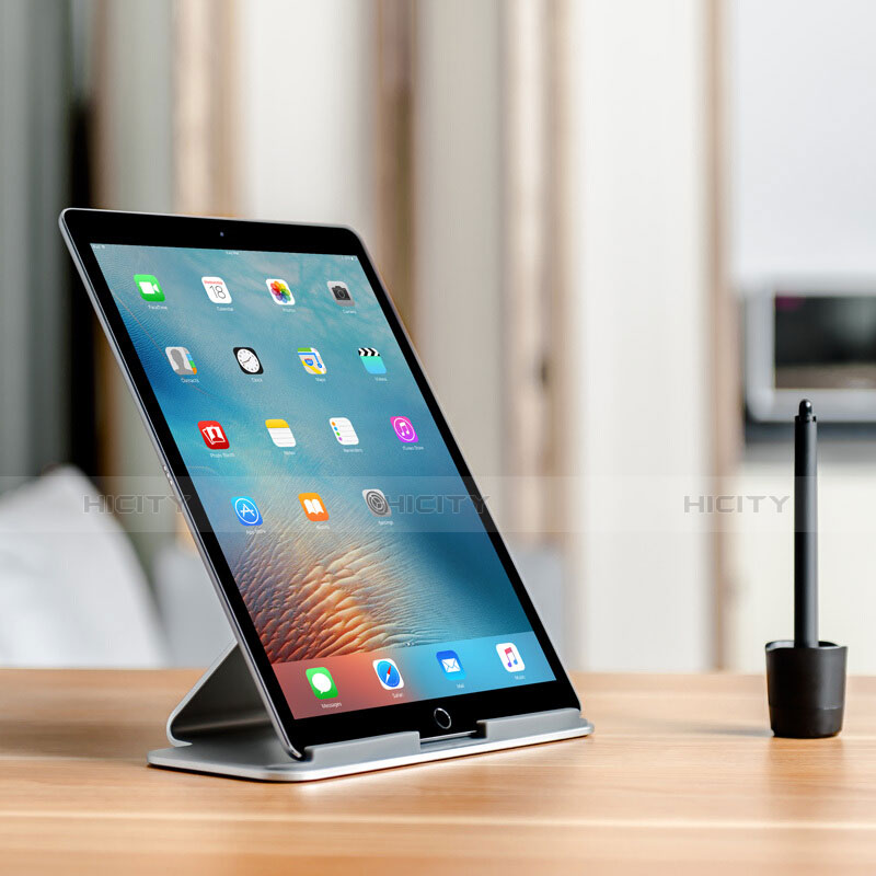 Supporto Tablet PC Sostegno Tablet Universale T25 per Apple iPad 3 Argento