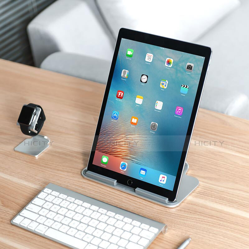 Supporto Tablet PC Sostegno Tablet Universale T25 per Apple iPad Mini 5 (2019) Argento