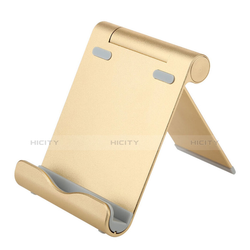 Supporto Tablet PC Sostegno Tablet Universale T27 per Samsung Galaxy Note 10.1 2014 SM-P600 Oro