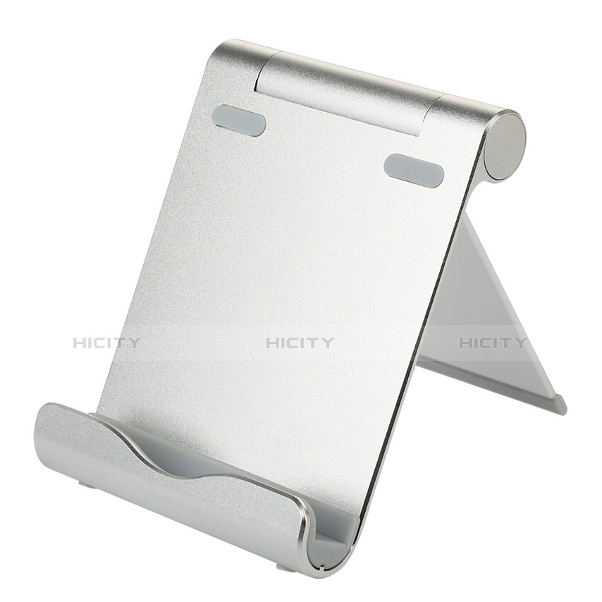 Supporto Tablet PC Sostegno Tablet Universale T27 per Samsung Galaxy Tab 3 Lite 7.0 T110 T113 Argento
