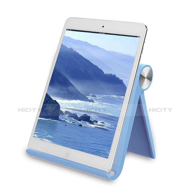 Supporto Tablet PC Sostegno Tablet Universale T28 per Apple iPad 2 Cielo Blu